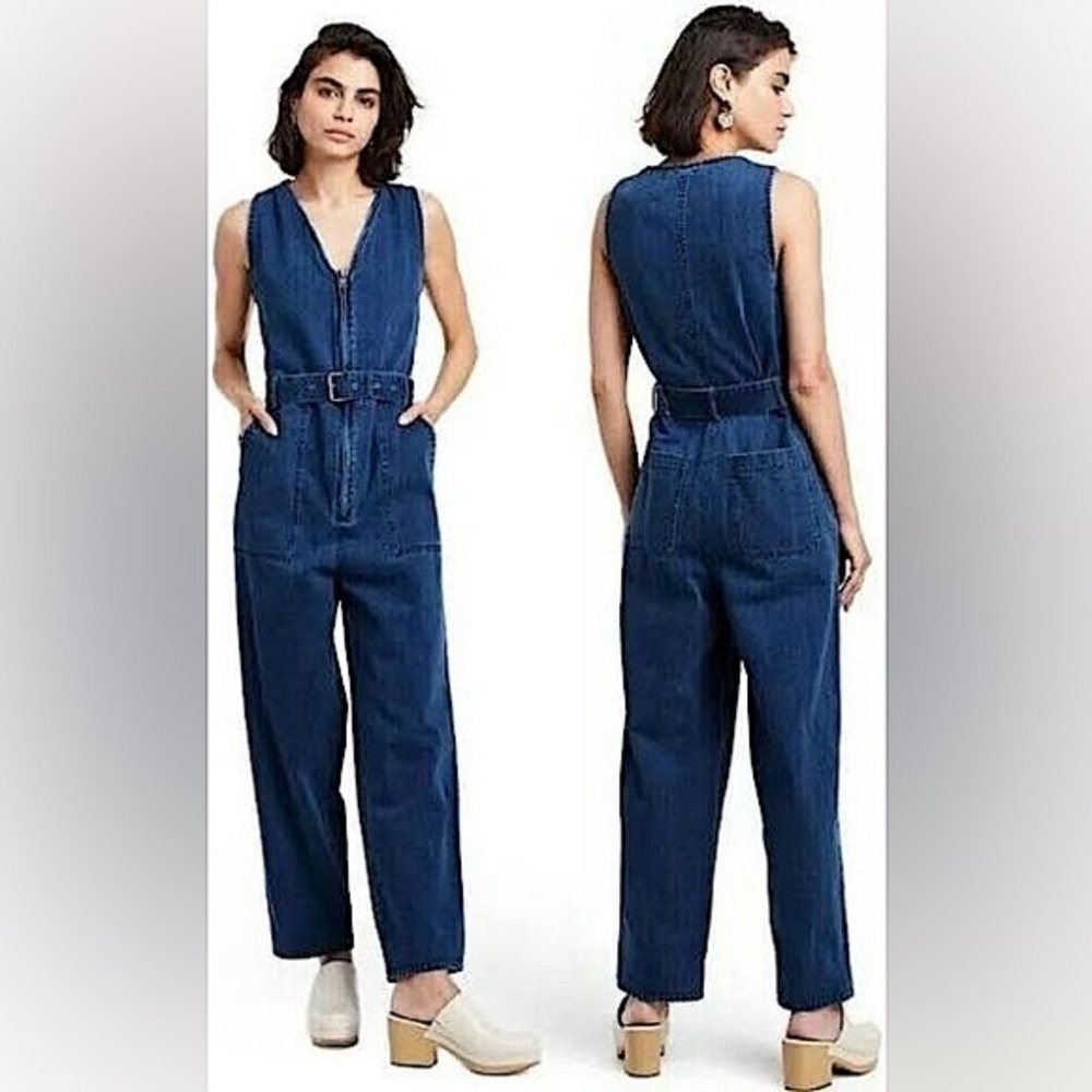 Denim Blue Jumpsuit